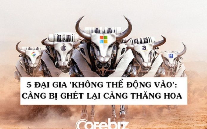 5 ông lớn công nghệ trị giá hơn 5.000 tỷ USD của Mỹ