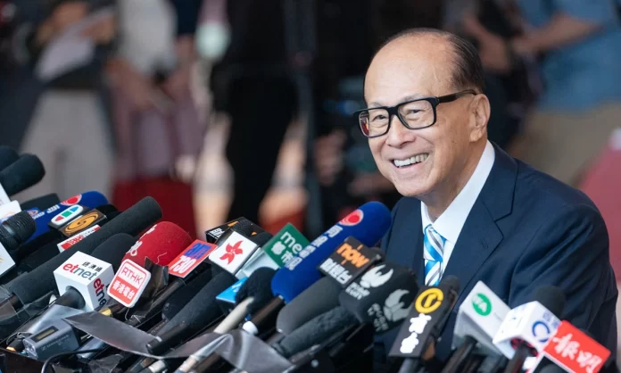 Tỷ phú Lý Gia Thành. Ảnh: Bloomberg.